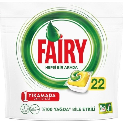 FAİRY KAPS.H1A 22'Lİ SARI HEPSİ BİR ARADA 297G 1*5