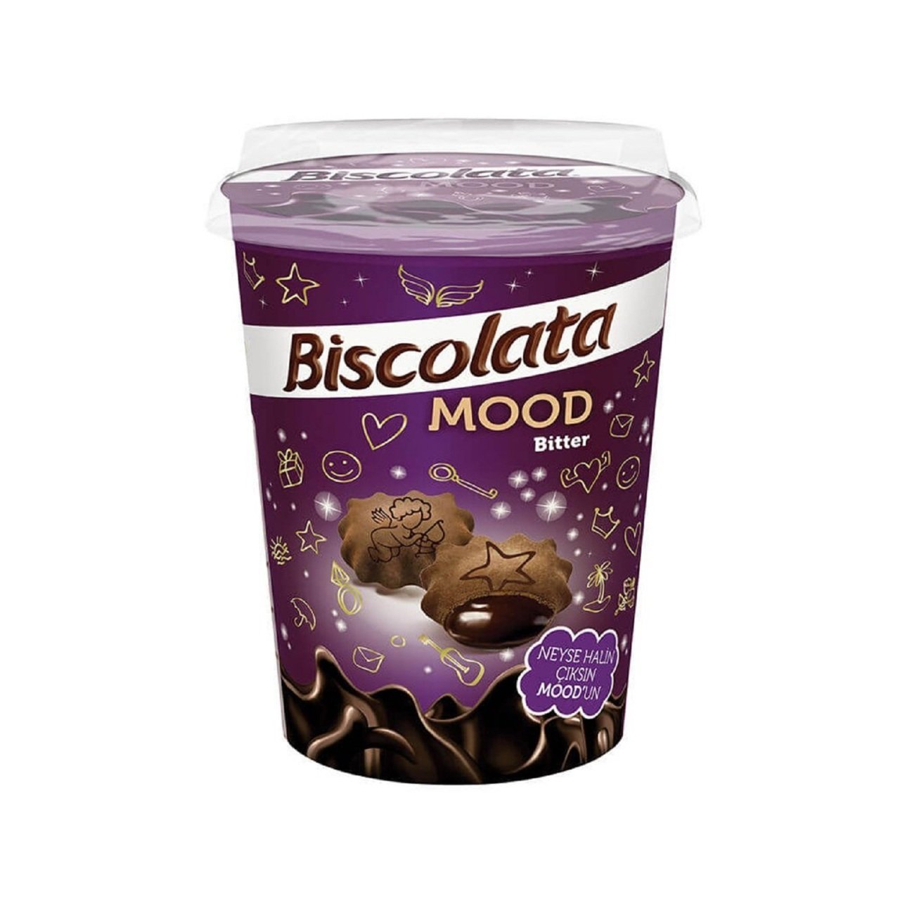 ŞÖLEN BİSCOLATA MOOD 125GR BİTTER PLS.KUTU 5704 1*24