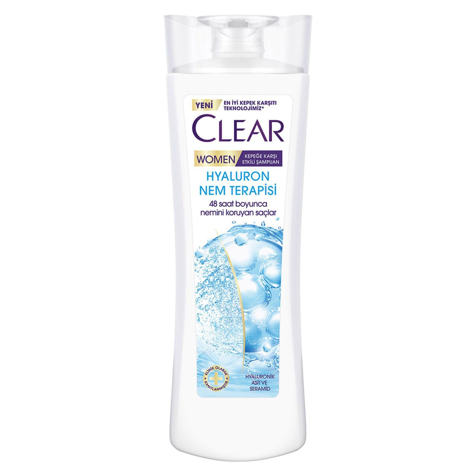CLEAR 350ML WOMEN KEPEĞE KARŞI HYALURON NEM TERAPİSİ 48SAAT 1*25
