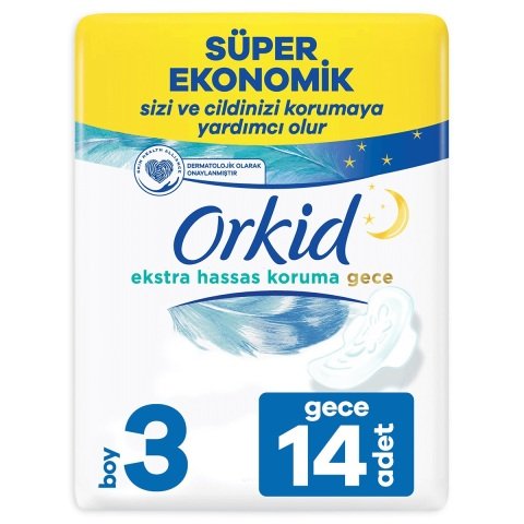 ORKİD SÜPER EKO EKST.HASAS 3GECE 14LÜ 1*12