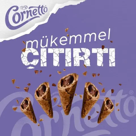 ALGİDA CORNET DİSC MİLKA 130ML 1*24