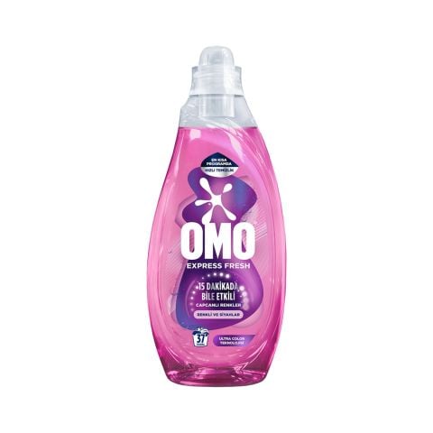 OMO MAT.SIVI 1480ML EXPRESS FRESH RENKLİ VE SİYAHLAR 37YIKAMA 1*6