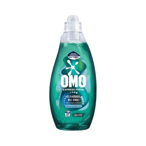 OMO MAT.SIVI 1480ML EXPRESS FRESH BEYAZ VE RENKLİLER 37YIKAMA 1*6
