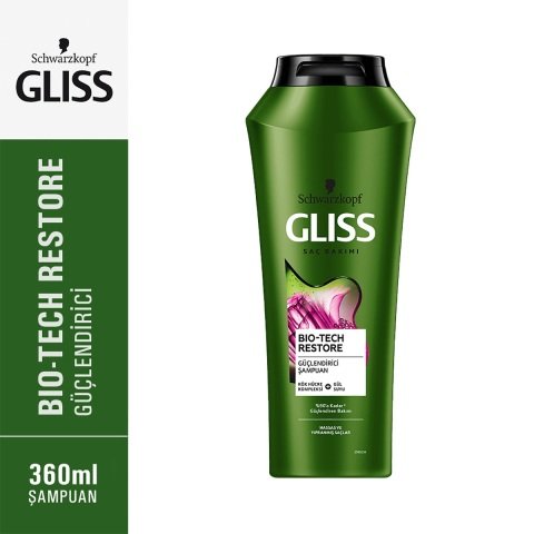GLISS Ş.360ML BİO-TECH RESTORE GÜL HASSAS YIPR.SAÇ 1*12