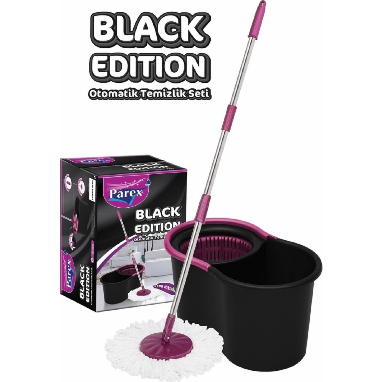 PAREX TEMİZLİK SETİ.OTOMATİK BLACK EDİTİON 1*1