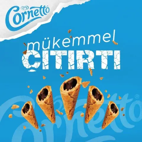 ALGİDA CORNET CLASSİCO KAYMAKLI 1*24