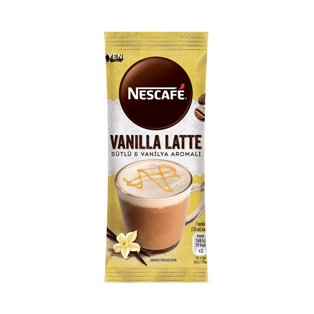 NESCAFE LATTE VANİLLA 14,5GR 1*12*2