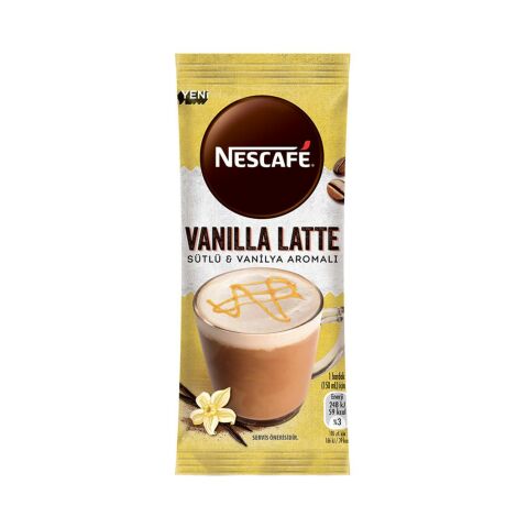 NESCAFE LATTE VANİLLA 14,5GR 1*12*2