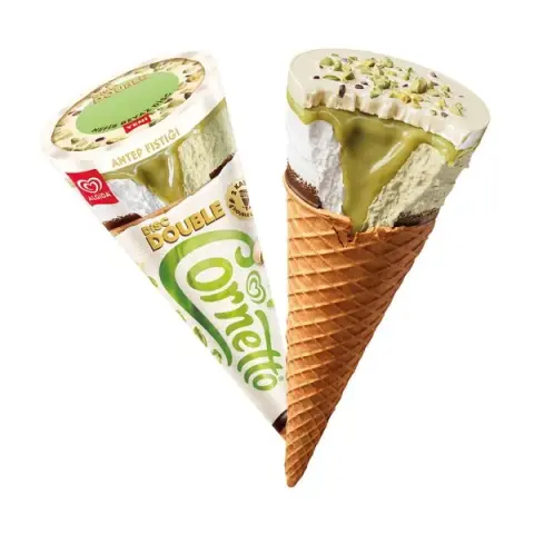 ALGİDA CORNET DİSC DUBLE ANTEP FIST. 130ML 1*24