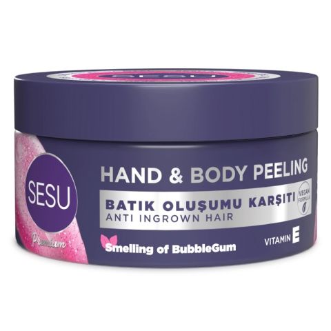 SESU EL& VÜCUT PEELING 250ML PREMIUM BATIK OLUŞUMU KARŞITI 1*6