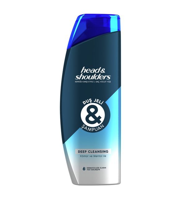HEAD DUŞ J.& ŞAM.360ML DEEP CLE.KÖMÜR VE MENTOL 1*6