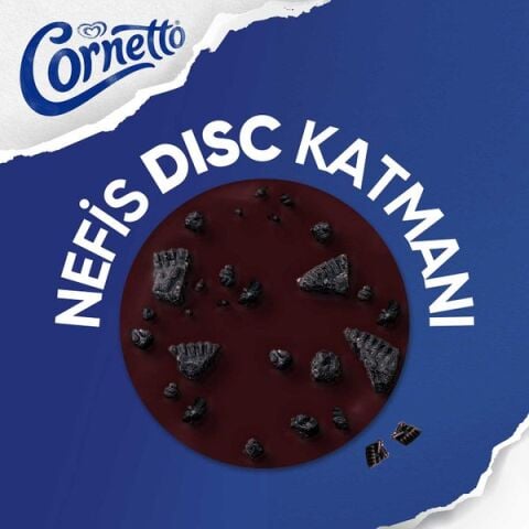 ALGİDA CORNET DİSC OREO 130ML 1*24