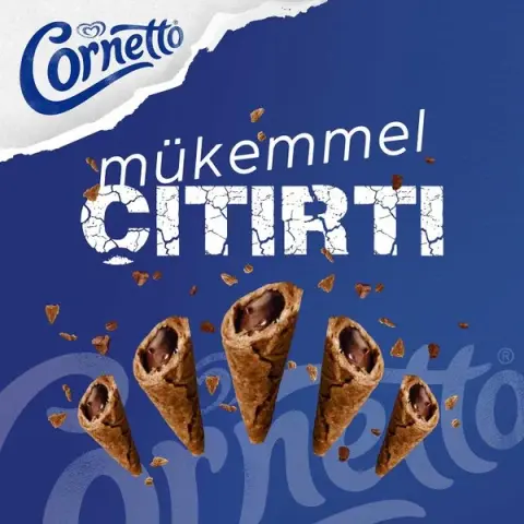 ALGİDA CORNET DİSC OREO 130ML 1*24