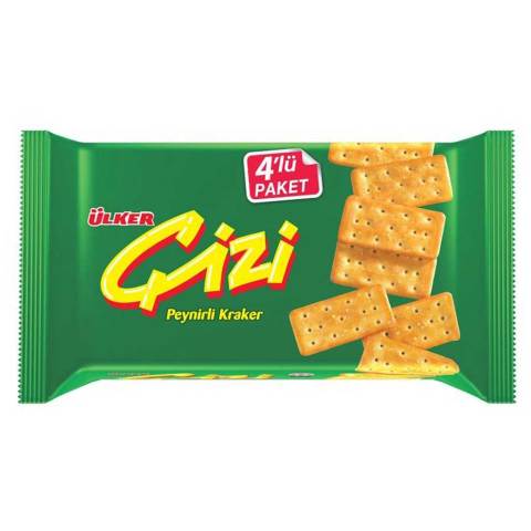 ÜLKER B.ÇİZİ KRAKER 4'LÜ*70GR 92-01 1*12