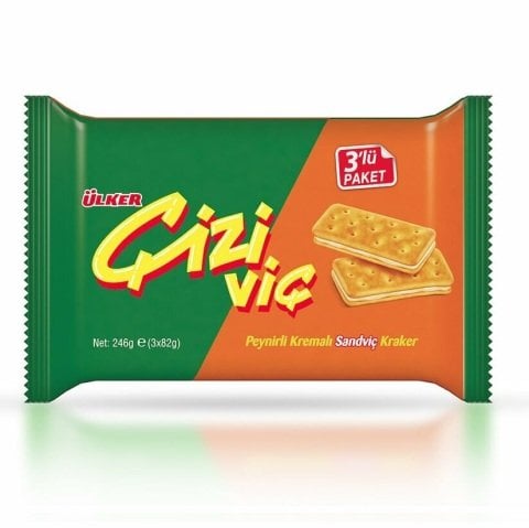 ÜLKER B.ÇİZİVİÇ PEYNİRLİ 3'LÜ 246GR 95-03 1*12