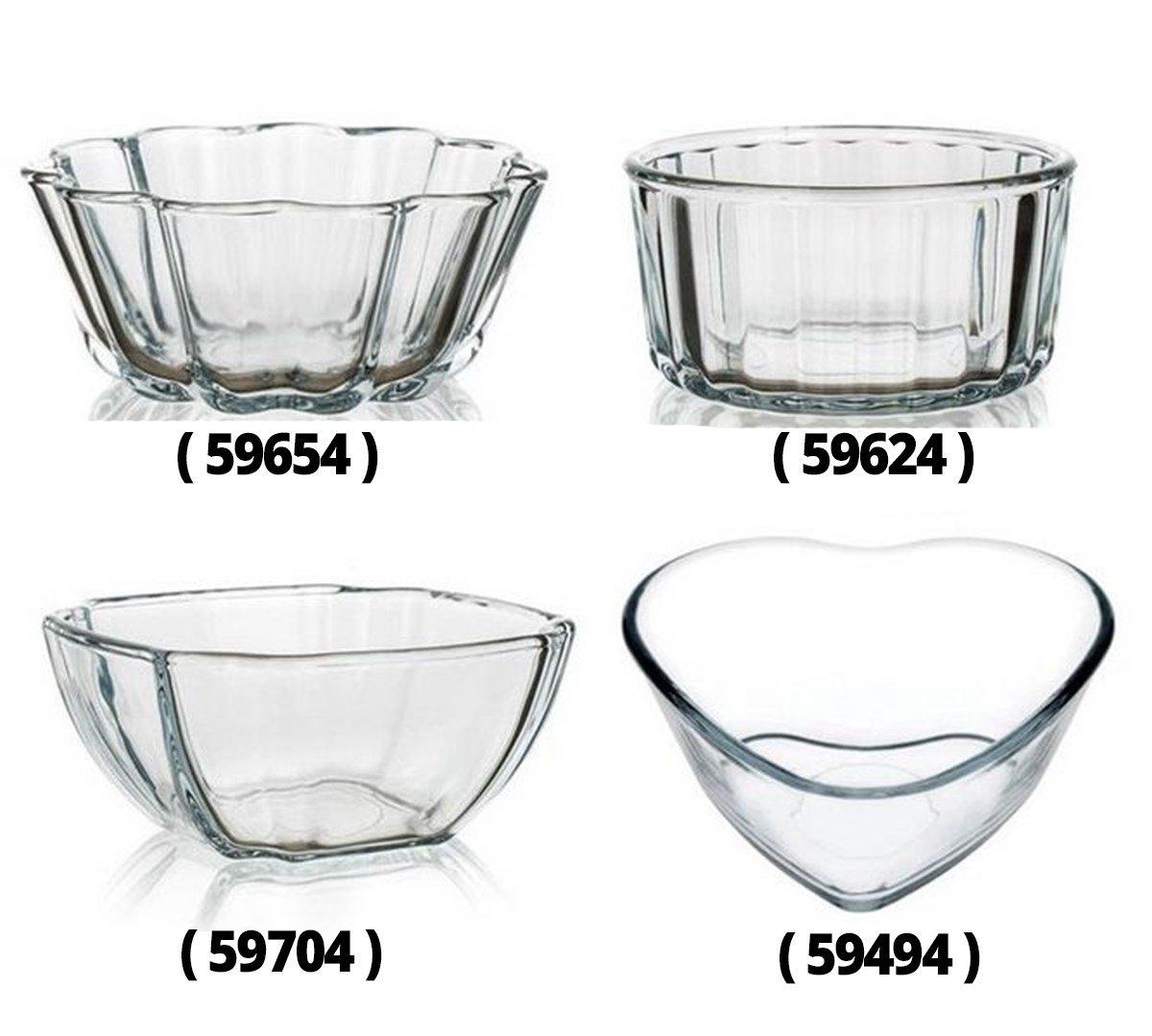 PAŞABAHÇE BORCAM KASE TEKLİ 59624-59654-59704-494 1*192