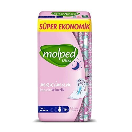 MOLPED SÜPER EKO ANATOMİK 3GECE 16'LI 1*20