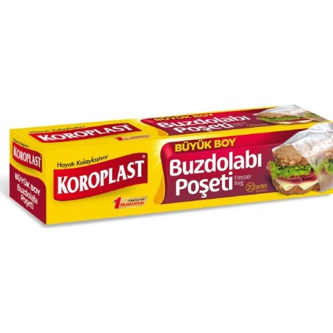 KOROPLAST BUZD.POŞETİ BÜYÜK 20Lİ 30*45  1*48