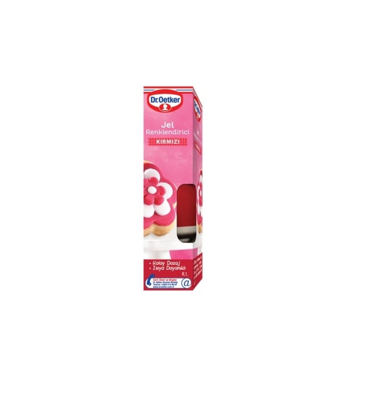 DR.OETKER.D.JEL RENKLENDİRİCİ KIRMIZI 10GR 1*6