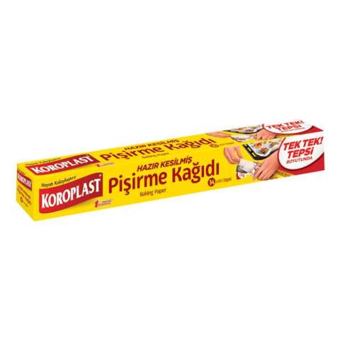 KOROPLAST  PİŞ.KAĞIDI KESİK 16'LI 42CM*37CM 1*24