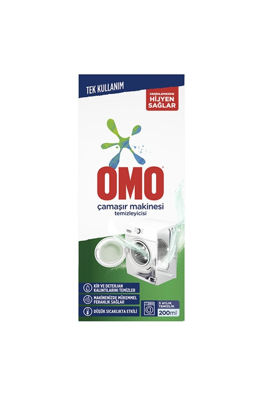 OMO ÇAMAŞIR MAKİNESİ TEMİZLEYİCİSİ 200ML 1*12