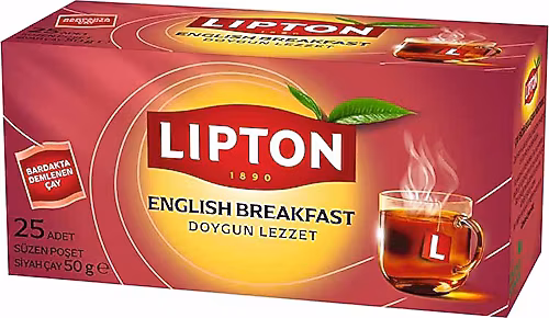 LİPTON BARDAK ENGLISH BREAKFAST 25'Lİ 50GR 1*12
