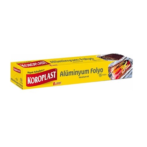 KOROPLAST  ALÜMİNYUM FOLYO 15MT 30CM*15MT 1*24