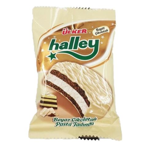 ÜLKER C.HALLEY 30GR BEYAZ 396-04 1*24