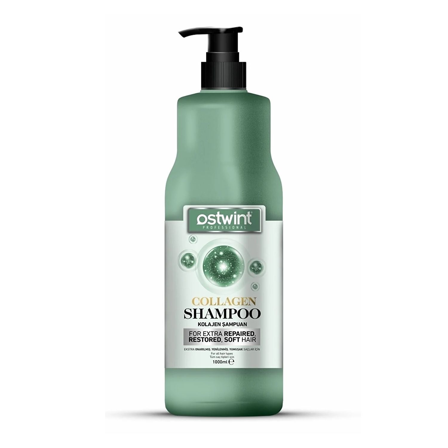 OSTWİNT ŞAMPUAN 1000ML KOLAJEN ONARILMIŞ, YENİLENMİŞ, YUMUŞAK SAÇLAR 1*12