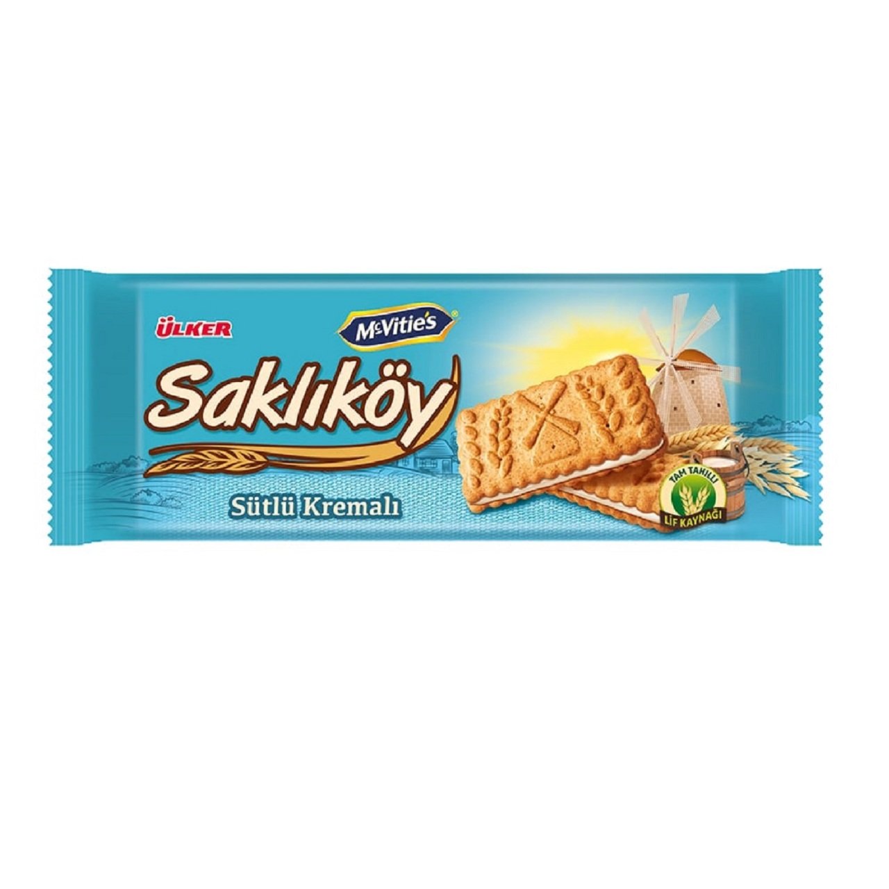 ÜLKER B.SAKLIKÖY 100GR SÜTLÜ KREMALI 834-08 1*24