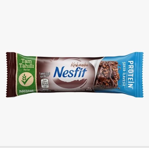 NESTLE BAR NESFİT KAKAOLU PROTEİNLİ 20G 1*16