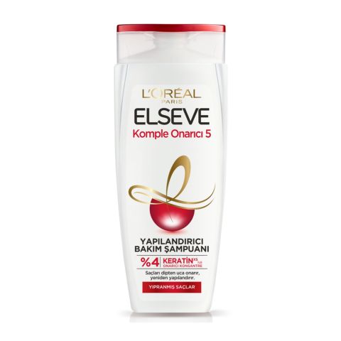 ELSEVE ŞAMPUAN 360ML KOMPLE ONARICI5 YAPILANDIRICI YIPR.SAÇ 1*6
