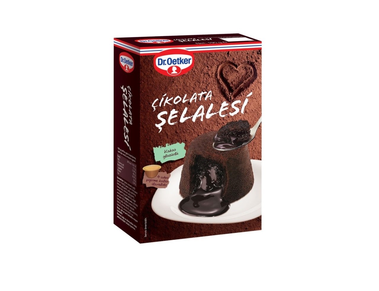 DR.OETKER.K.ÇİKOLATA ŞELALESİ 4'LÜ 195GR 1*8