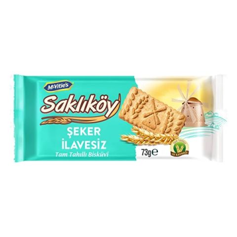 ÜLKER B.SAKLIKÖY TAM TAHILLI 73GR ŞEKER İLAVESİZ 845-06 1*24