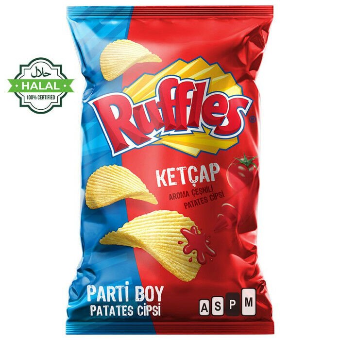 RUFFLES PARTİ KETÇAP130GR