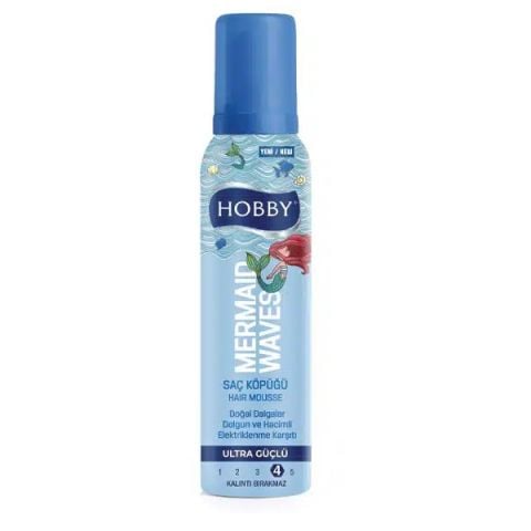 HOBBY SAÇ KÖP.150ML ULTRA GÜÇLÜ4 DOĞAL DALGALAR 1*12