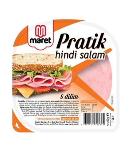 MARET SALAM PRATİK HİNDİ 8DİLİM 60GR 1*18