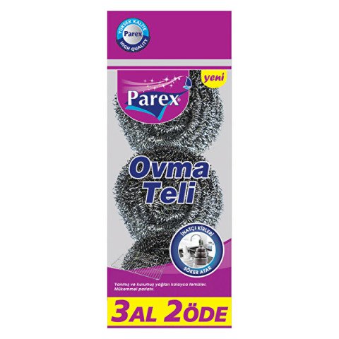 PAREX BULAŞIK OVMA TELİ 3AL2ÖDE 1*24