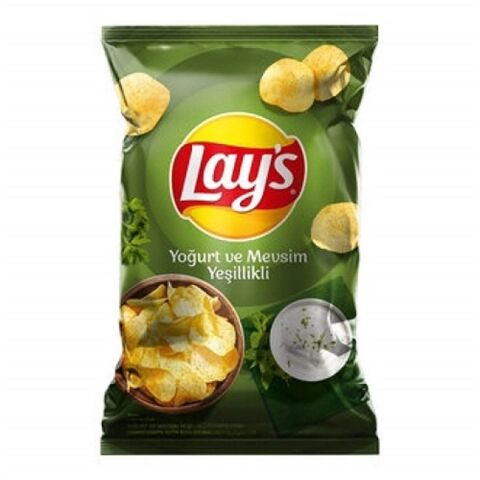 LAYS PARTİ  YOĞURT VE MEVSİM YEŞİLLLİKLERİ 134GR