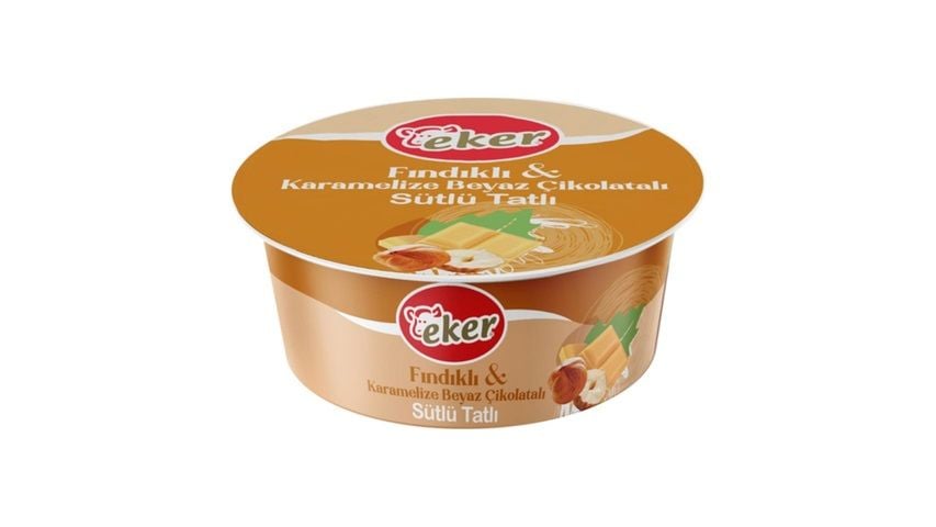 EKER T.FIN.&KRMLZ BEYAZ ÇİK. SÜTLÜ TATLI 125GR 1*6