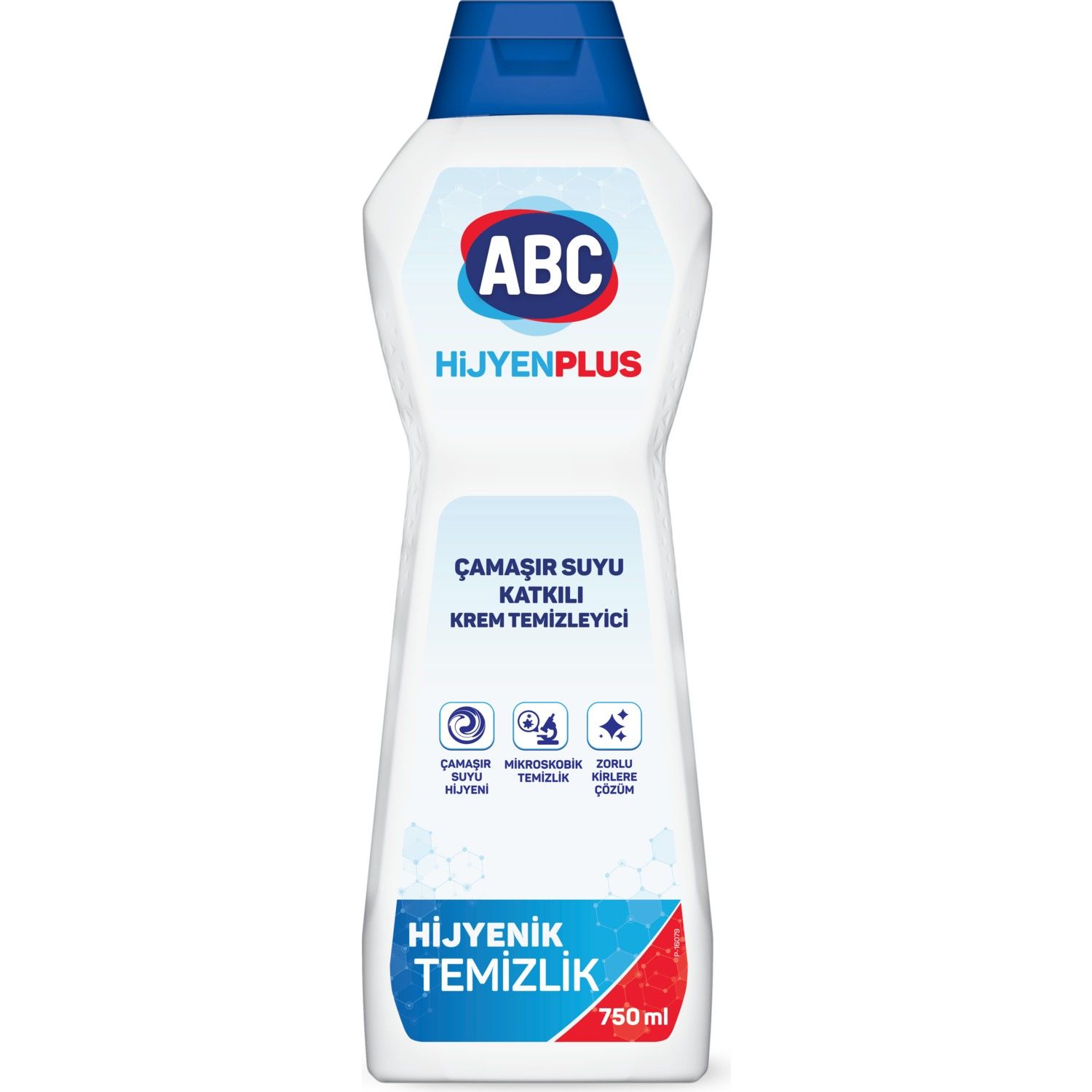 ABC KREM 750ML HİJYEN PLUS ÇAMAŞIR SUYU KATKILI 1*20