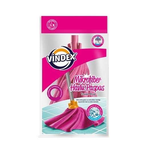 VİNDEX P.MİKROFİBER HAVLU PASPAS 1*24