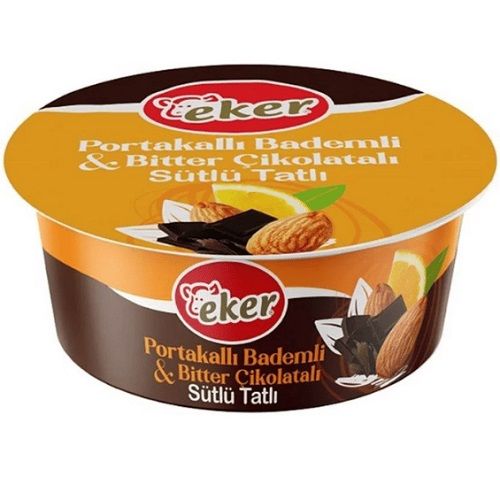 EKER T.PRTK.BADM.BİTTER ÇİK. SÜTLÜ TATLI 125GR 1*6