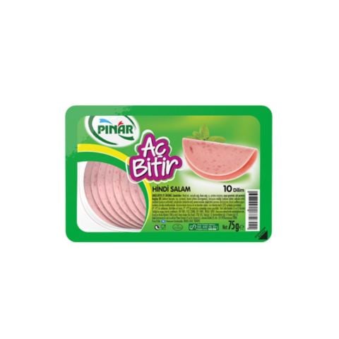 PINAR SALAM AÇBİTİR HİNDİ 8 DİLİM 60GR 1*19