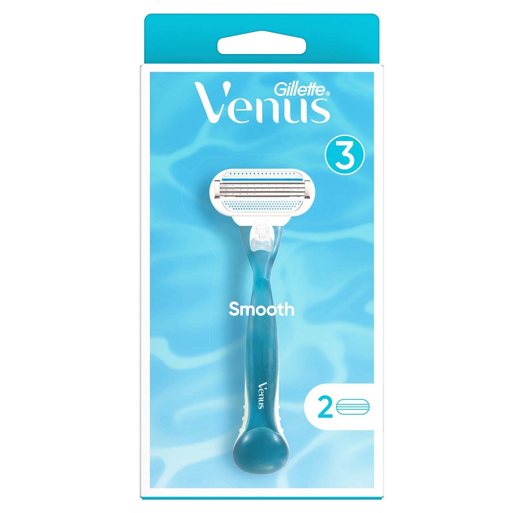 GİLLETTE VENUS3 MAK.+2 YED. BIÇAK SMOOTH 1*6