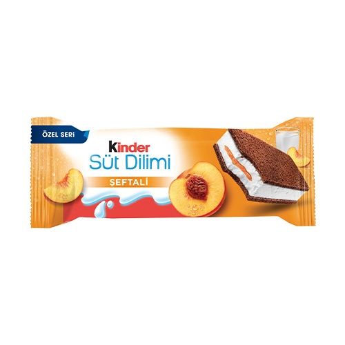 KİNDER  SÜT DİLİMİ ŞEFTALİ 1*20