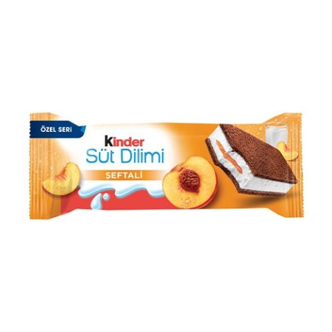 KİNDER  SÜT DİLİMİ ŞEFTALİ 1*20