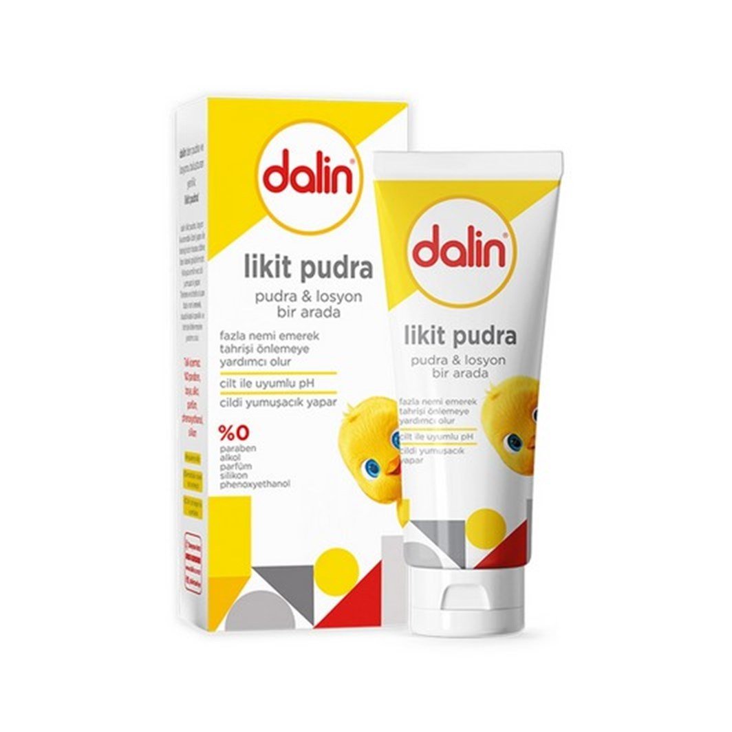 DALİN BEBEK PUDRASI 100ML LİKİT 1*12