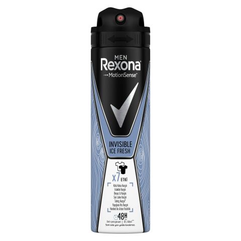 REXONAXXXX DEO MEN İNVİSİBLE ICE FRESH 150ML 1*24