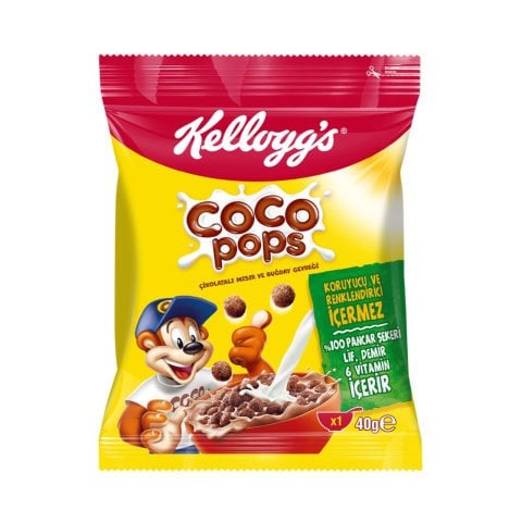 ÜLKER KAHV.KELLOGS COCOPOPS 40GR 2741-20 1*14